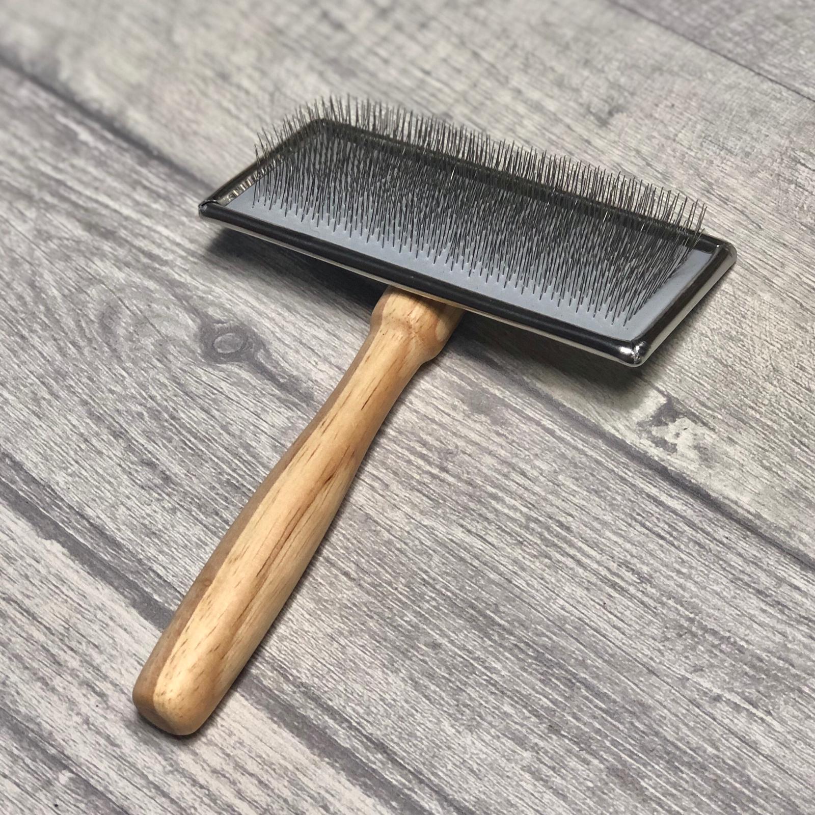 Wooden Slicker Brush