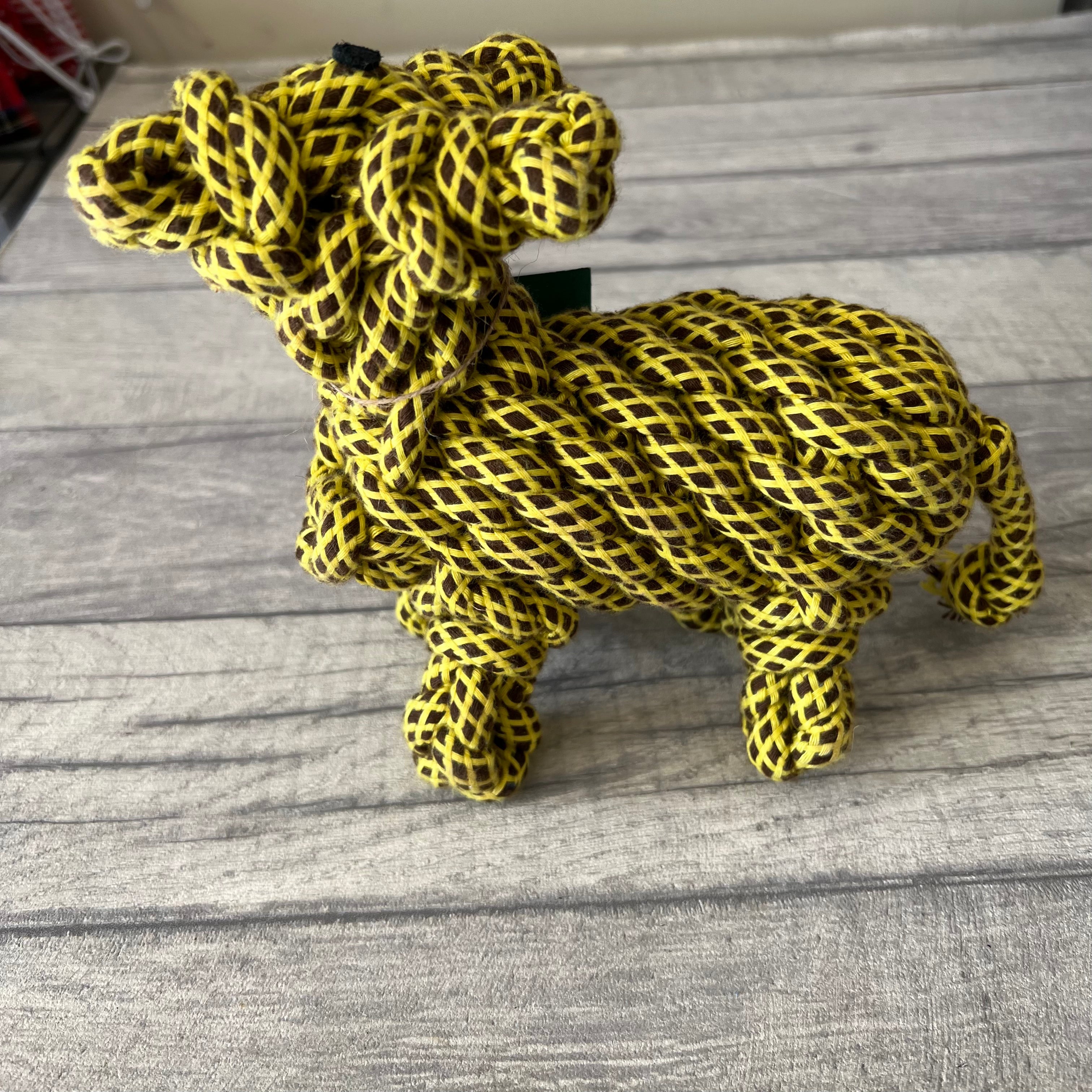 Lionel the Llama Dog Toy Green and Wilds Mina and Frens