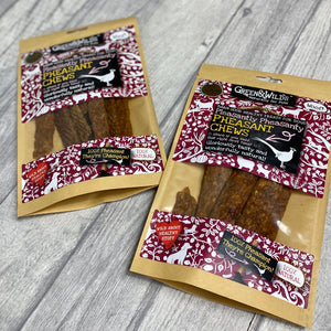 Pheasant Chews - Green and Wilds 100g